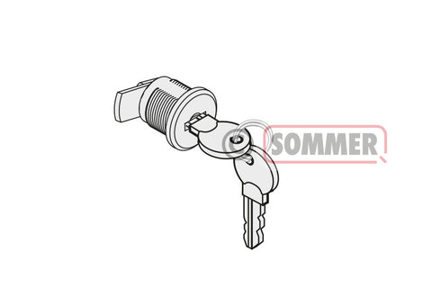 8 - Schlüssel mit Schloss für STArter/RUNner