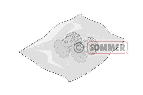 Sommer 2x Kunststoffeinsatz für Schubrohr twist 200 E/EL | twist 350/350 rapido