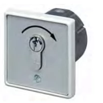 Unterputz-Schlüsseltaster Serie MR mit 1 Tast-Kontakt