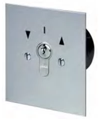 Unterputz-Schlüsseltaster Serie MSR mit 2 Tast-Kontakten
